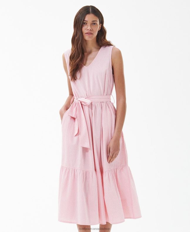 Barbour Clothing Women Hibiscus Azalea Midi Dress 2BB2F1819