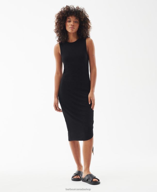 Barbour Clothing Women Soft Yellow Lorimer Dress 2BB2F1847