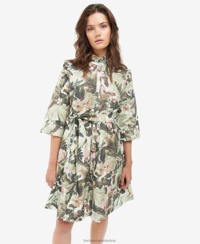 Barbour x House of Hackney Clothing Women Limerence/Papyrus Gransden Dress 2BB2F1896
