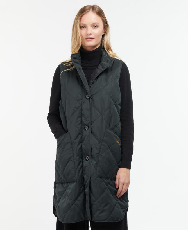 Barbour Clothing Women Black/Ancient Dumfries Gilet 2BB2F1579