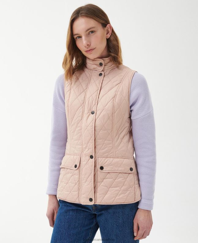 Barbour Clothing Women Rose Dust Otterburn Gilet 2BB2F1572