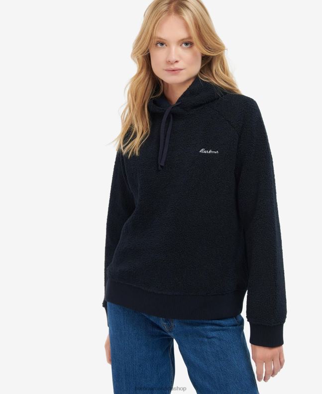Barbour Clothing Women Aran Otterburn Fleece Hoodie 2BB2F2034