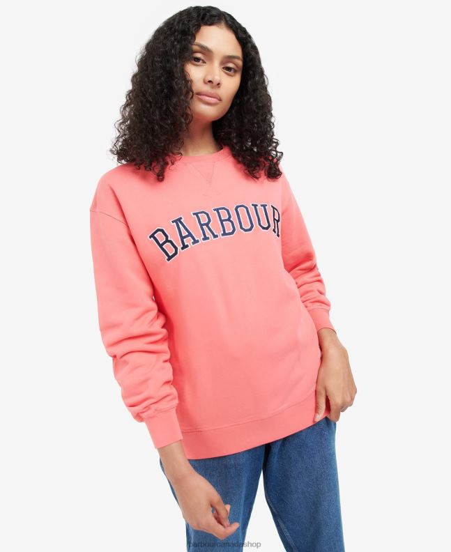 Barbour Clothing Women Classic Navy Northumberland Sweatshirt 2BB2F1994