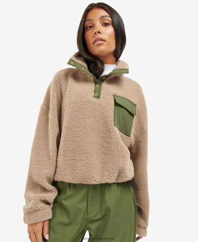 Barbour Clothing Women Natural Vetel Fleece 2BB2F2019