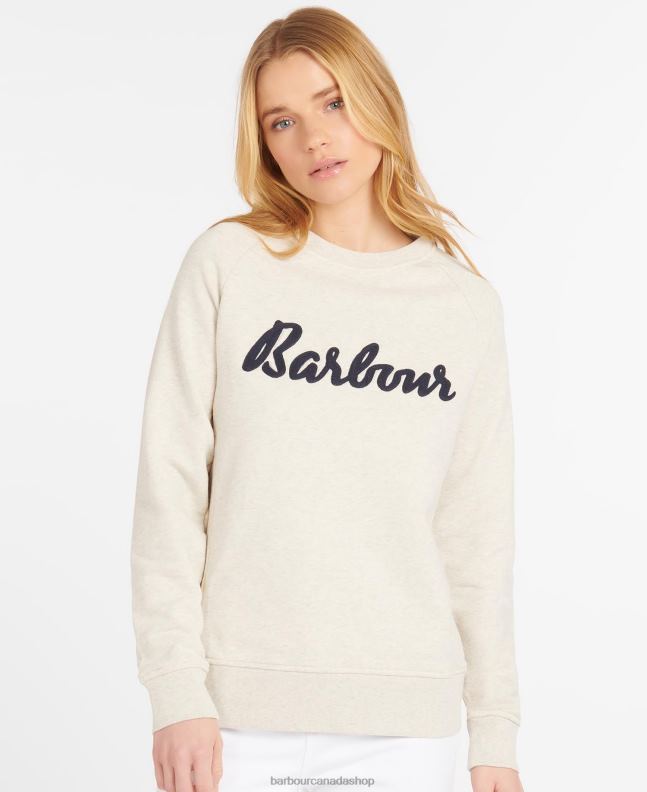 Barbour Clothing Women Navy Otterburn Sweatshirt 2BB2F2000