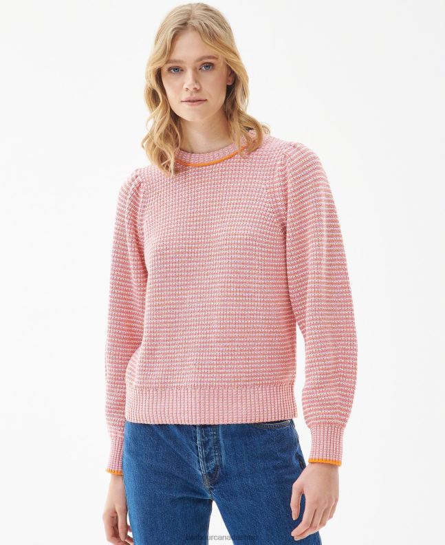 Barbour Clothing Women Classic Multi Snapdragon Knitted Jumper 2BB2F1924