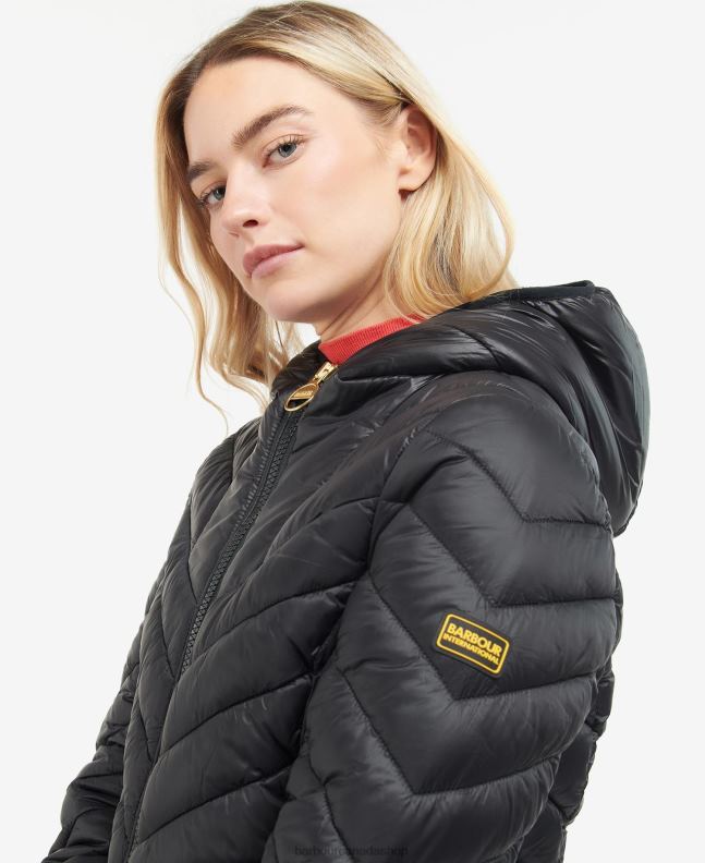 Barbour Clothing Women Classic Black Cosford Quilted Jacket 2BB2F1487