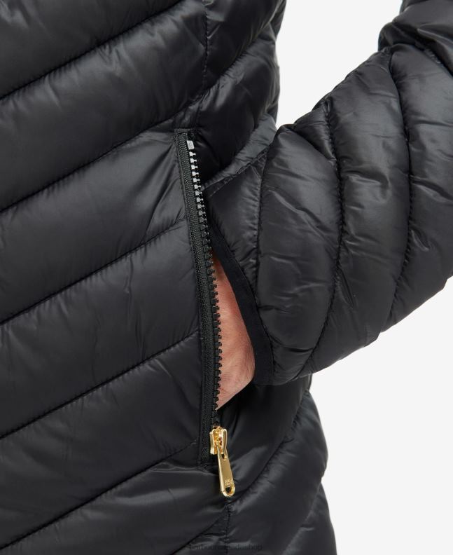 Barbour Clothing Women Classic Black Cosford Quilted Jacket 2BB2F1487