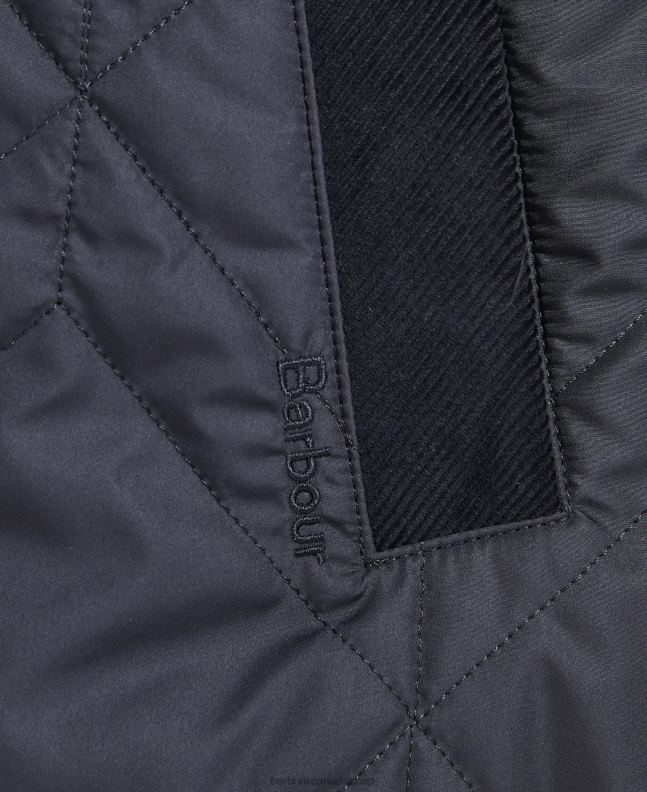 Barbour Clothing Women Dark Navy/Ancient Poplar Barrhead Quilted Shacket 2BB2F1425