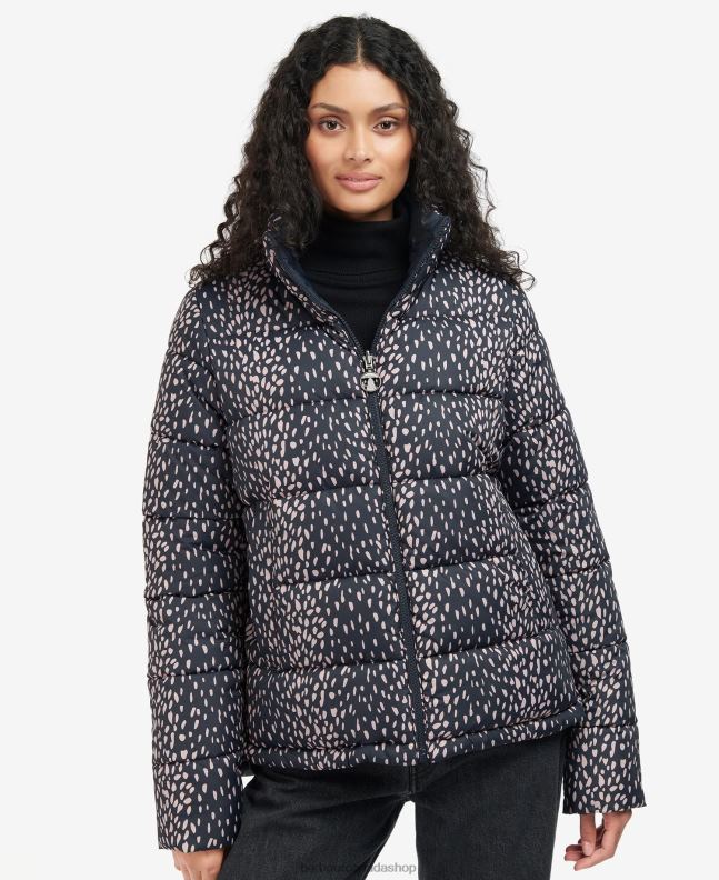 Barbour Clothing Women Dark Navy Deer/Dark Navy Marin Quilted Jacket 2BB2F1448