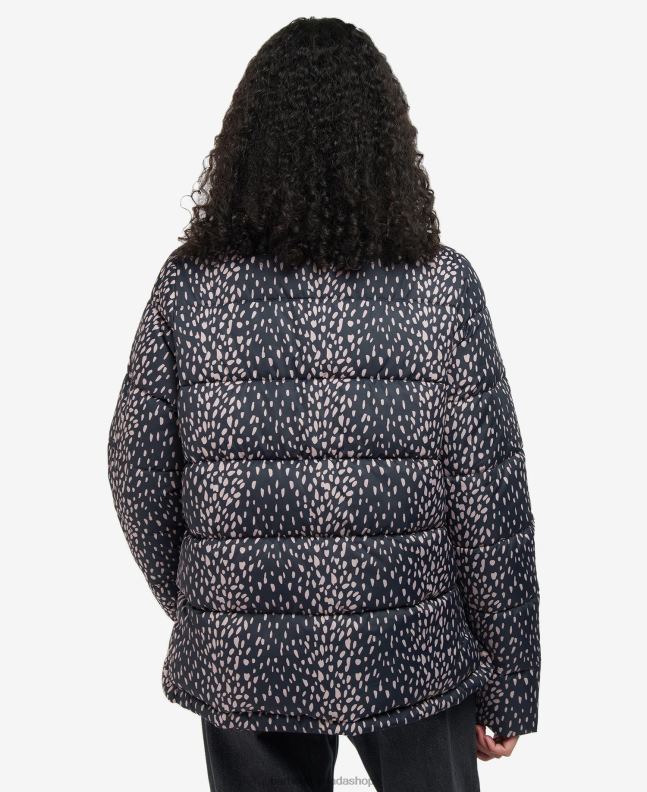 Barbour Clothing Women Dark Navy Deer/Dark Navy Marin Quilted Jacket 2BB2F1448