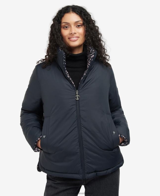 Barbour Clothing Women Dark Navy Deer/Dark Navy Marin Quilted Jacket 2BB2F1448