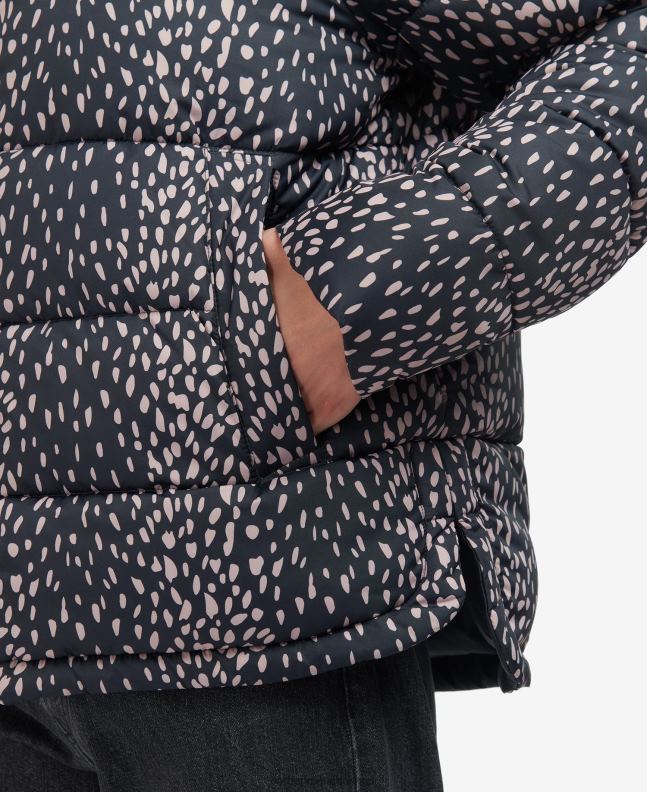 Barbour Clothing Women Dark Navy Deer/Dark Navy Marin Quilted Jacket 2BB2F1448