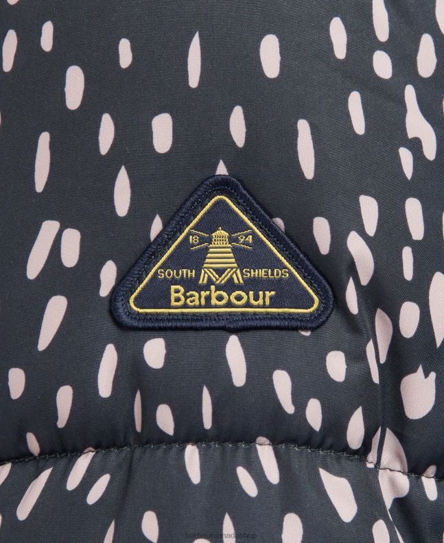 Barbour Clothing Women Dark Navy Deer/Dark Navy Marin Quilted Jacket 2BB2F1448