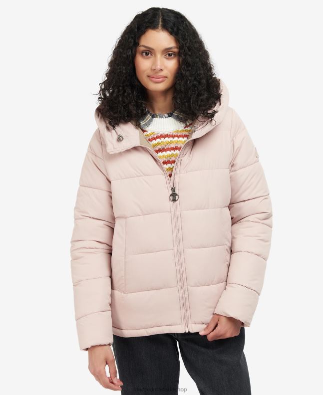 Barbour Clothing Women Dark Navy Saunton Quilted Jacket 2BB2F1517