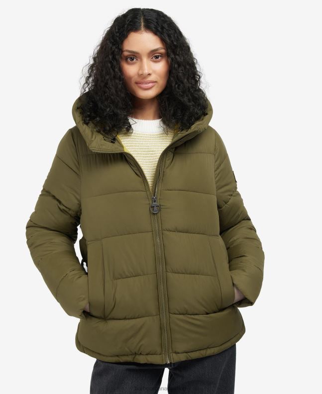 Barbour Clothing Women Dark Navy Saunton Quilted Jacket 2BB2F1518