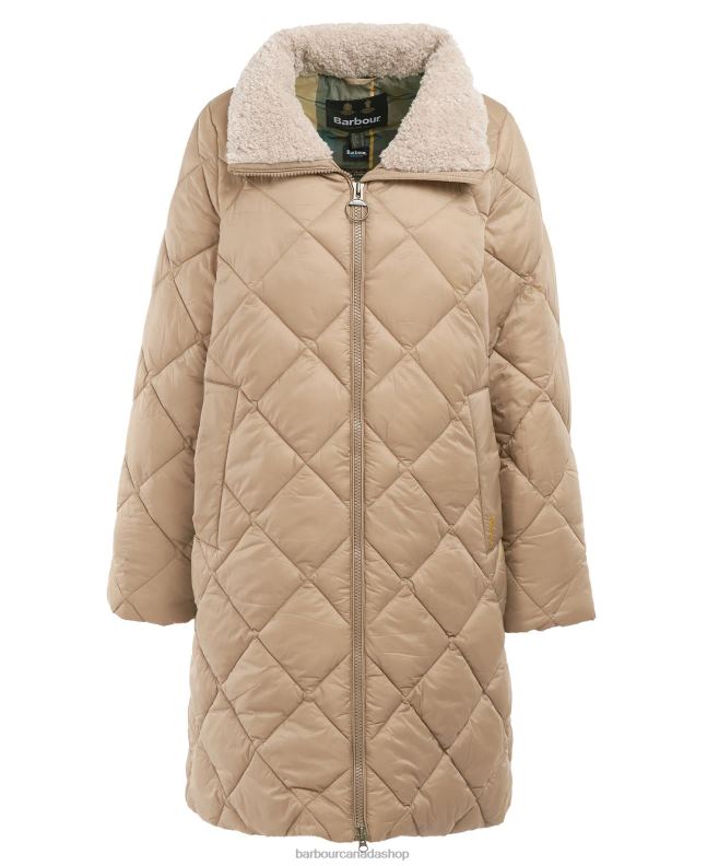 Barbour Clothing Women Fern Leaf/Classic Tartan Kilmory Quilted Jacket 2BB2F1513