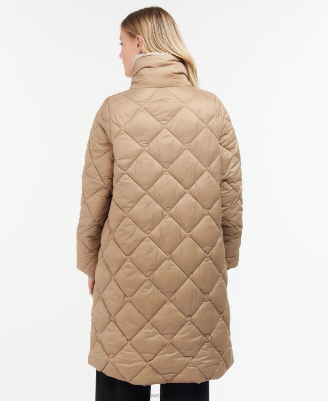 Barbour Clothing Women Fern Leaf/Classic Tartan Kilmory Quilted Jacket 2BB2F1513