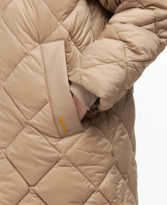 Barbour Clothing Women Fern Leaf/Classic Tartan Kilmory Quilted Jacket 2BB2F1513