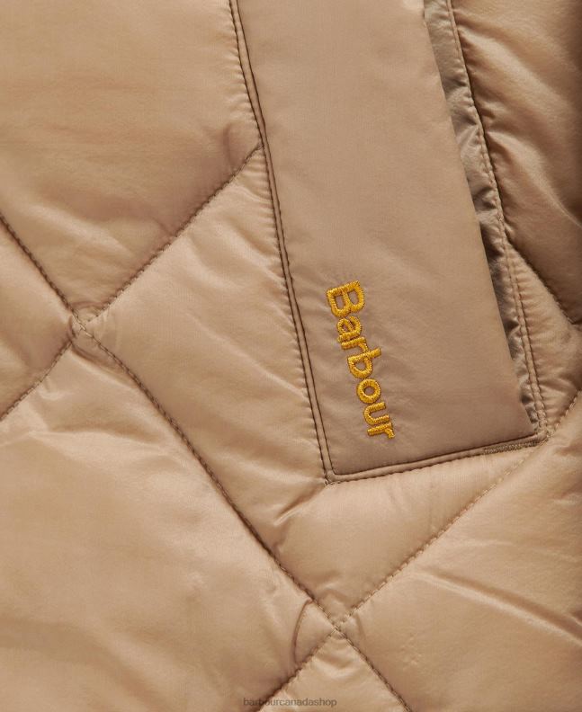 Barbour Clothing Women Fern Leaf/Classic Tartan Kilmory Quilted Jacket 2BB2F1513