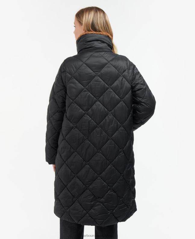 Barbour Clothing Women Fern Leaf/Classic Tartan Kilmory Quilted Jacket 2BB2F1516