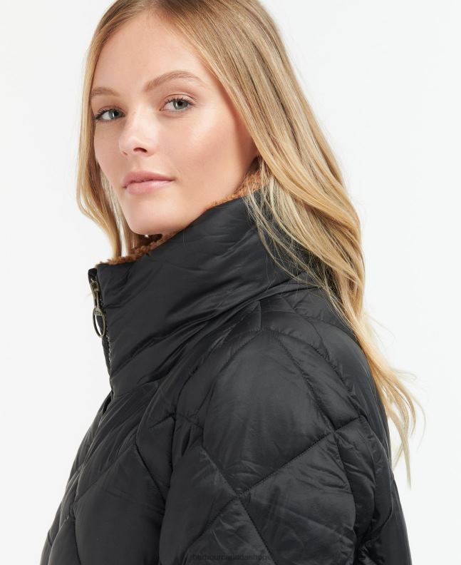 Barbour Clothing Women Fern Leaf/Classic Tartan Kilmory Quilted Jacket 2BB2F1516