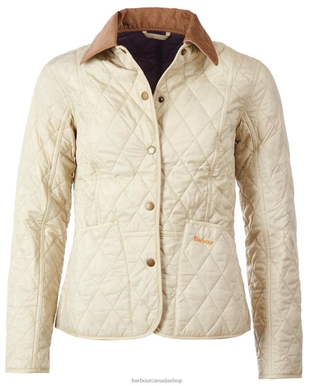 Barbour Clothing Women Navy/Pearl Summer Liddesdale Quilted Jacket 2BB2F1407