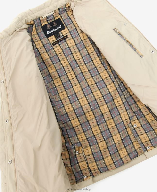 Barbour Clothing Women Olive/Ancient Belted Defence Quilted Jacket 2BB2F1478