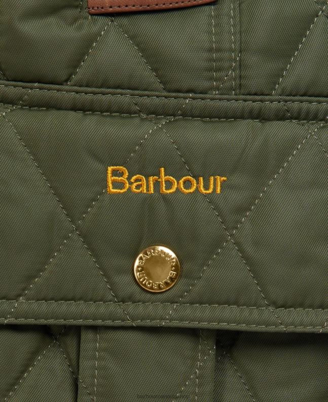 Barbour Clothing Women Olive/Ancient Premium Beadnell Quilted Jacket 2BB2F1430