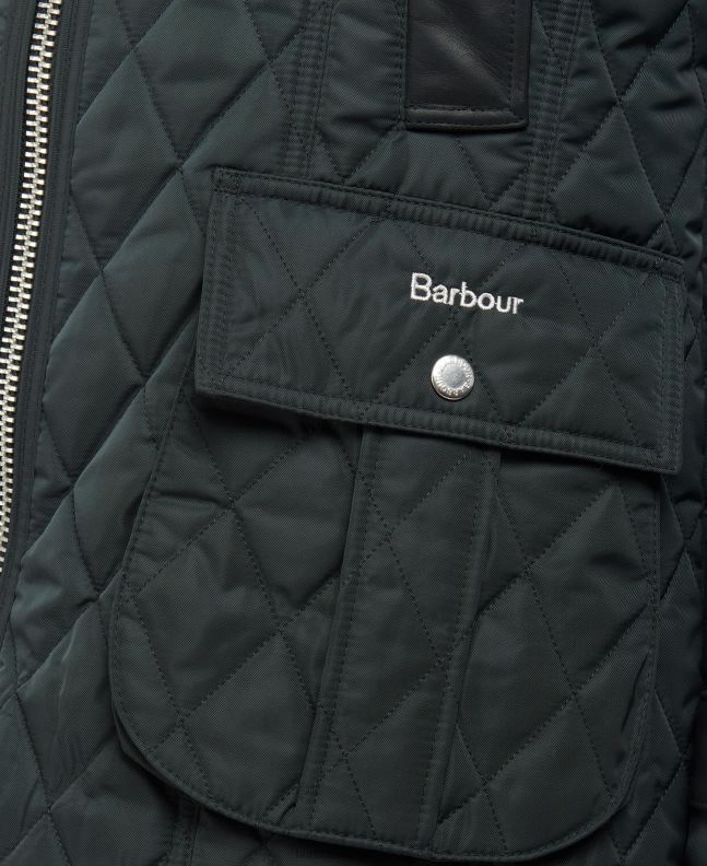 Barbour Clothing Women Olive/Ancient Premium Beadnell Quilted Jacket 2BB2F1481