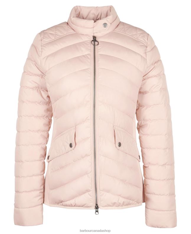 Barbour Clothing Women Olive/Olive Marl Stretch Cavalry Quilted Jacket 2BB2F1437