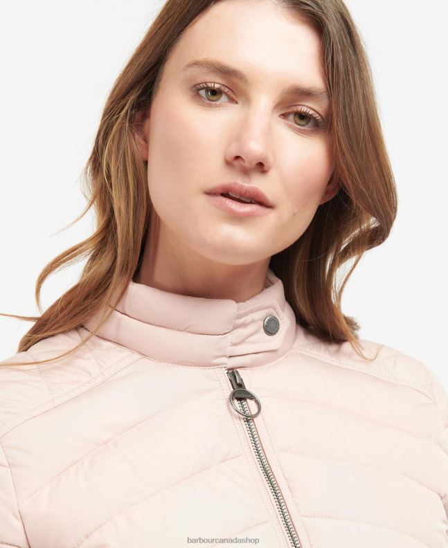 Barbour Clothing Women Olive/Olive Marl Stretch Cavalry Quilted Jacket 2BB2F1437