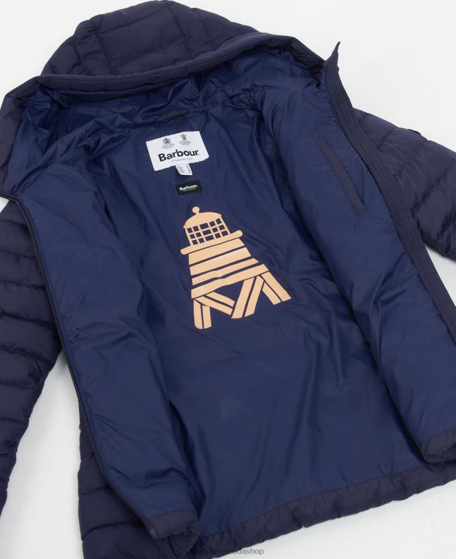 Barbour Clothing Women Pink Punch Coraline Quilted Jacket 2BB2F1423