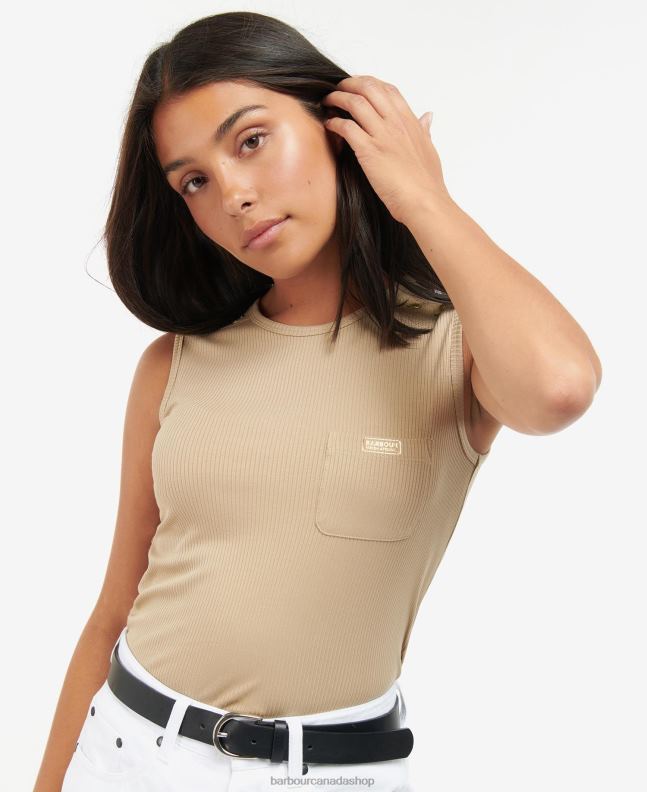 Barbour Clothing Women Black Artega Top 2BB2F1710