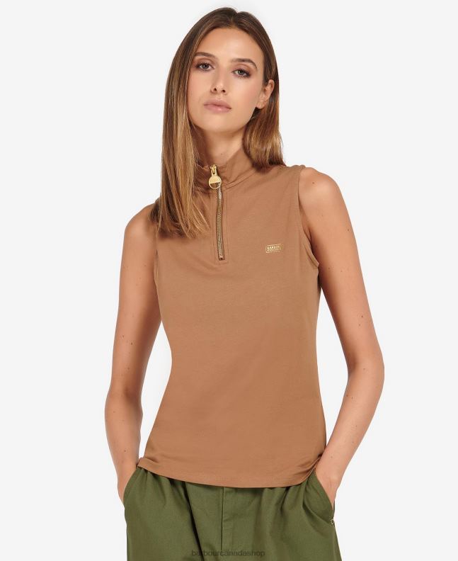 Barbour Clothing Women Classic Black Kasuki Half-Zip Top 2BB2F1702