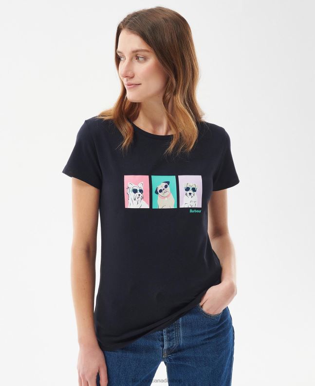 Barbour Clothing Women Classic White Beacons T-Shirt 2BB2F1689