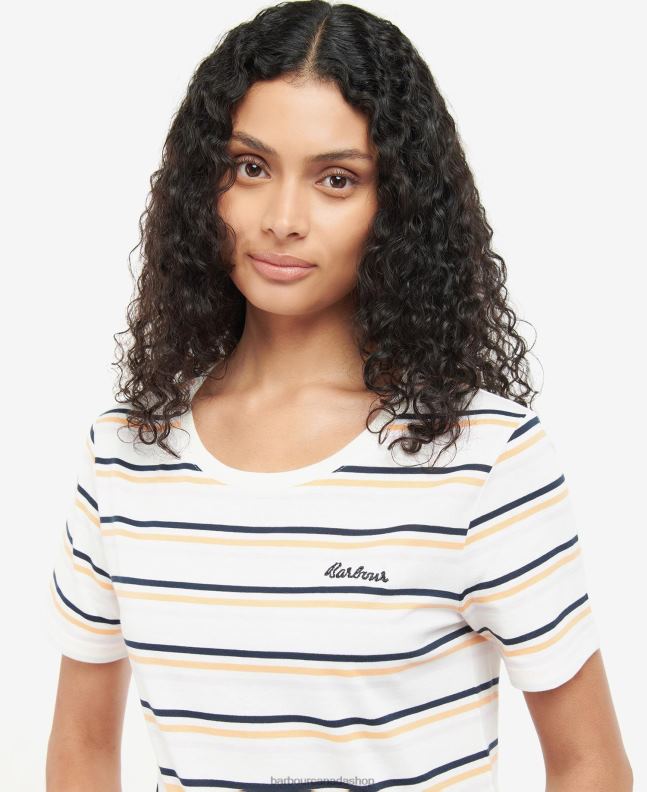 Barbour Clothing Women Multi Light Stripe Picnic Top 2BB2F1747