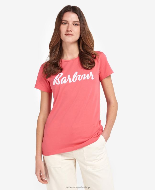 Barbour Clothing Women Navy/White Otterburn T-Shirt 2BB2F1670