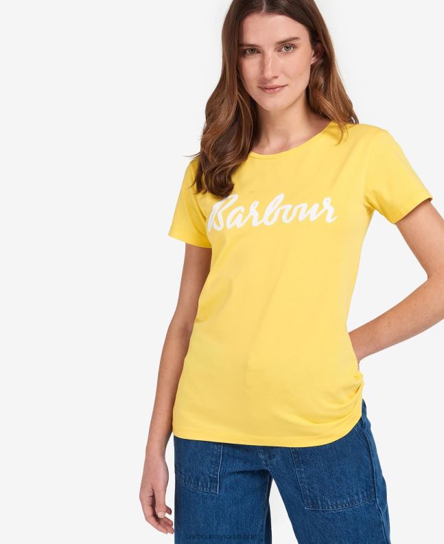 Barbour Clothing Women Navy/White Otterburn T-Shirt 2BB2F1696