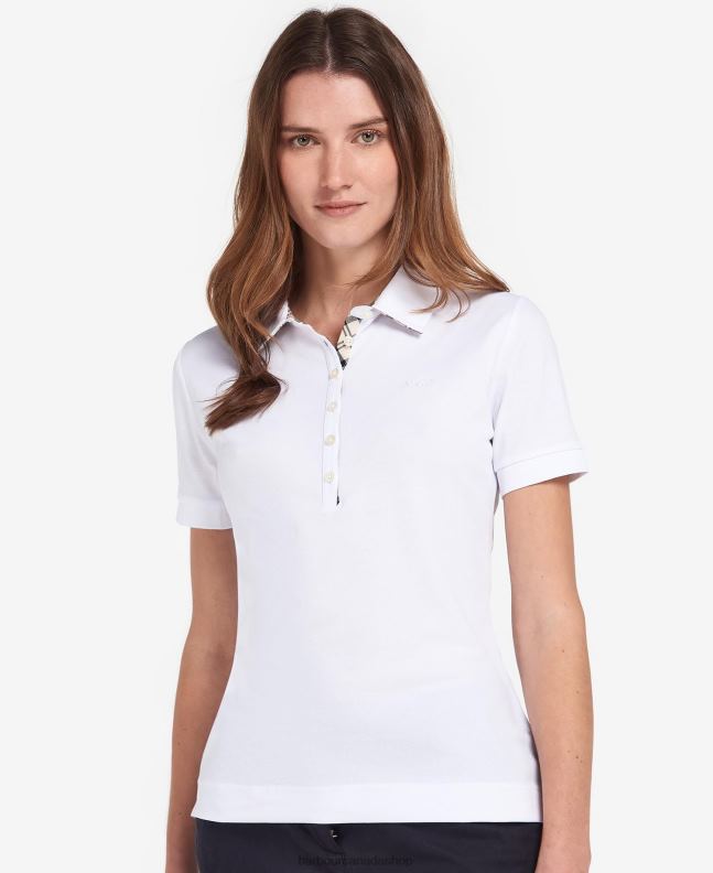 Barbour Clothing Women Pink/Indigo Tartan Portsdown Top 2BB2F1740