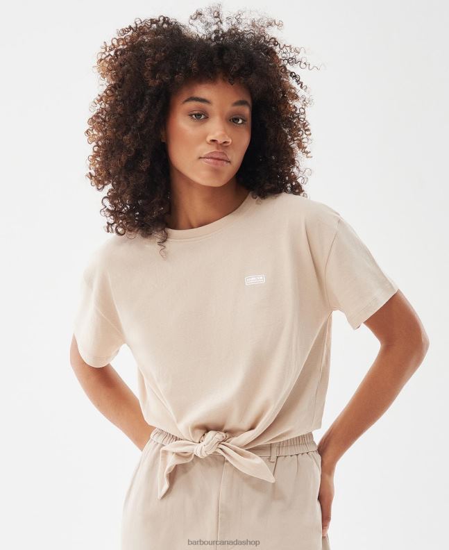 Barbour Clothing Women Summer Black Soules T-Shirt 2BB2F1712