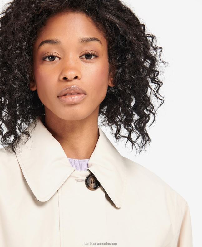 Barbour Clothing Women Dark Navy/Ancient Poplar Somerland Trench Coat 2BB2F1523