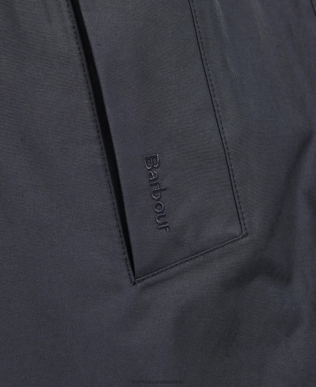 Barbour Clothing Women Dark Navy/Ancient Poplar Somerland Trench Coat 2BB2F1533