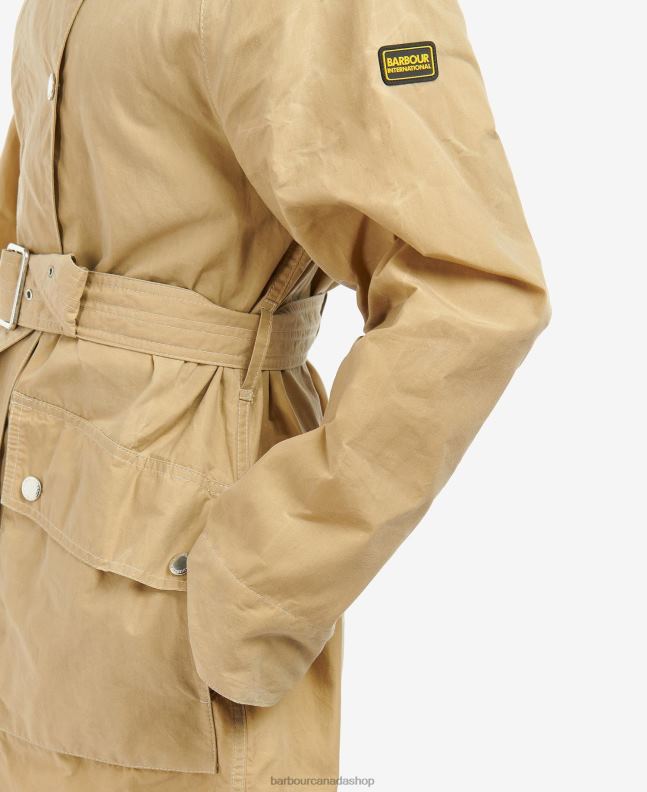 Barbour Clothing Women Midnight Green/Midnight Green Check Rossin Showerproof Trench Coat 2BB2F1529