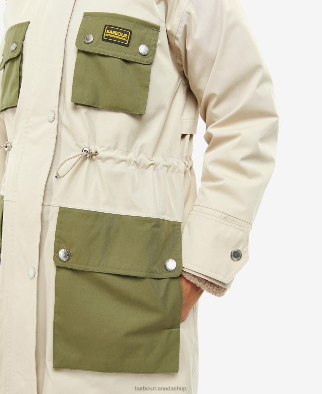 Barbour Clothing Women Midnight Green Thruxton Waterproof Trench Coat 2BB2F1535