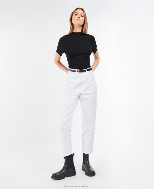 Barbour Clothing Women Black Garcia High Rise Jean 2BB2F1792