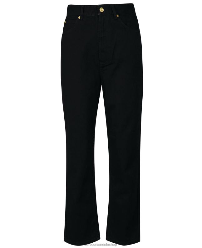 Barbour Clothing Women Black Garcia High Rise Jean 2BB2F1798