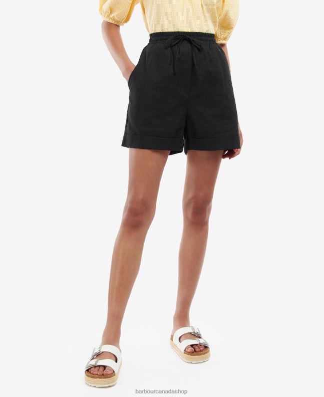 Barbour Clothing Women Buttermilk Elsden Shorts 2BB2F1789