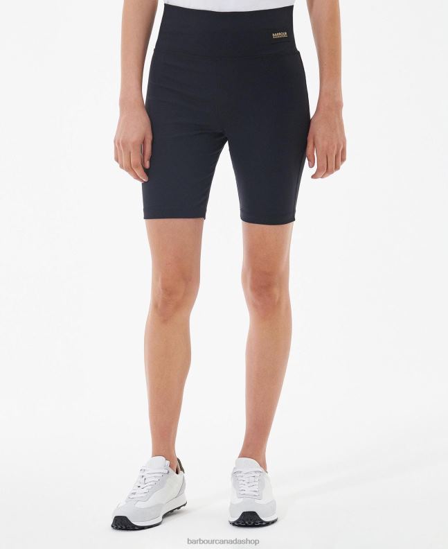 Barbour Clothing Women Classic Black Halton Shorts 2BB2F1790