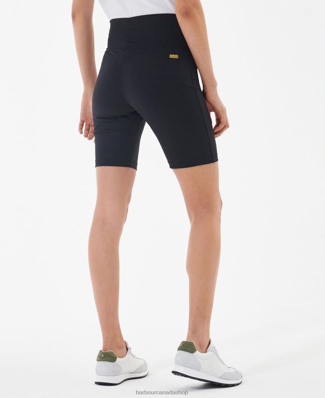 Barbour Clothing Women Classic Black Halton Shorts 2BB2F1790